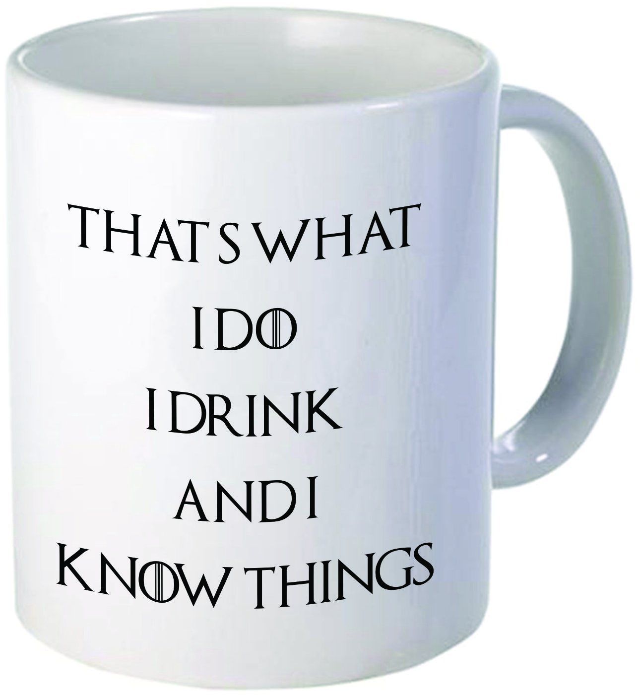 For the Game of Thrones fan: Tyrion Lannister quote coffee mug